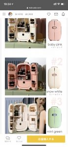 コスメの冷蔵庫をクラウドファウンディングで【PINKTOP】
