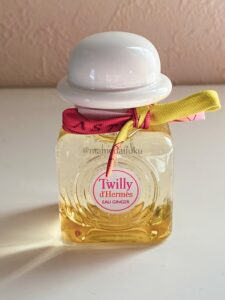 香りが長続きするエルメス:Twilly de Hermès  eau ginger